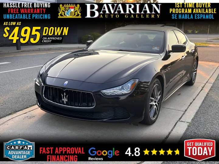 Black, 2014 Maserati Ghibli Image 1