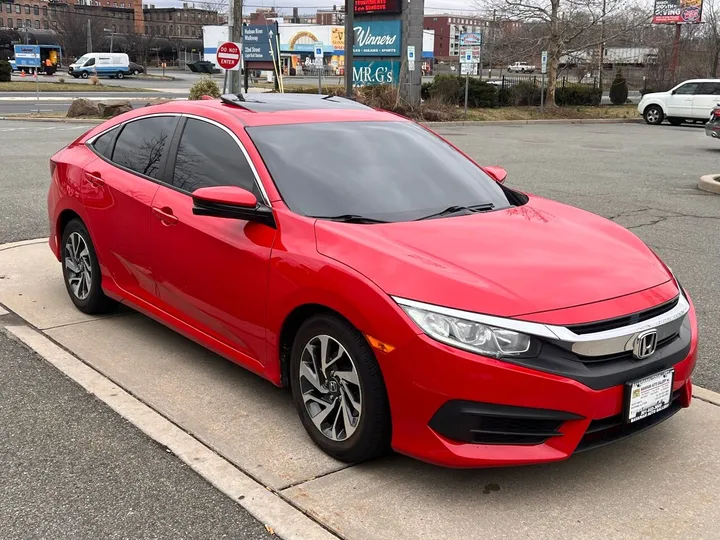 Red, 2017 Honda Civic Image 7