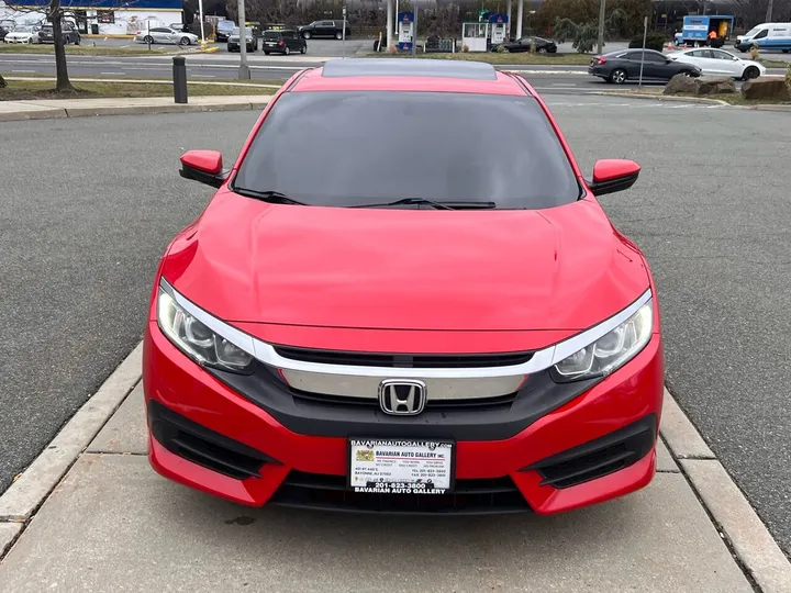 Red, 2017 Honda Civic Image 8