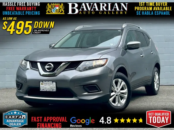 Gray, 2016 Nissan Rogue Image 1