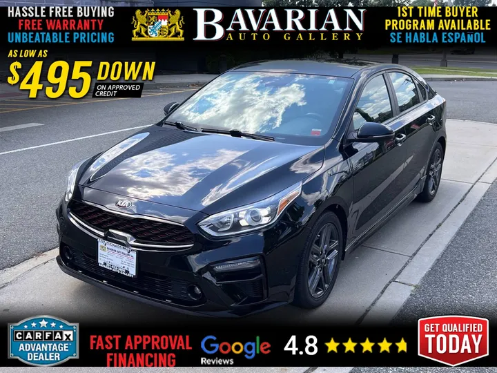 Black, 2021 Kia Forte Image 1