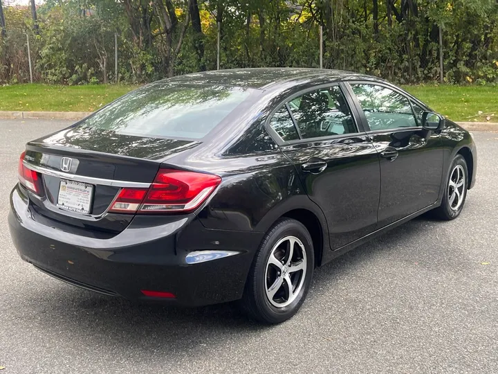 Black, 2015 Honda Civic Image 5