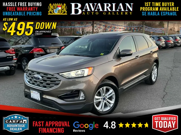 Brown, 2019 Ford Edge Image 1