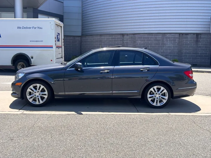 Gray, 2014 Mercedes-Benz C-Class Image 2