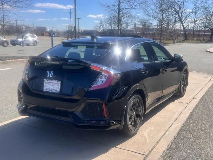 Black, 2018 Honda Civic Image 6