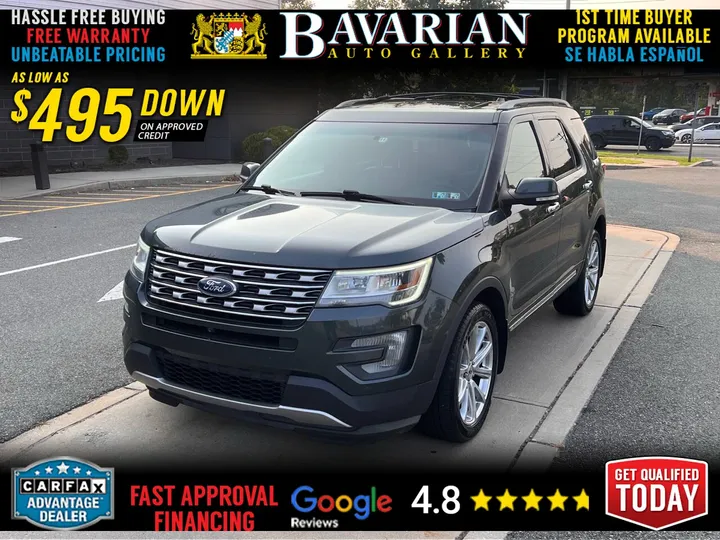 Gray, 2016 Ford Explorer Image 1