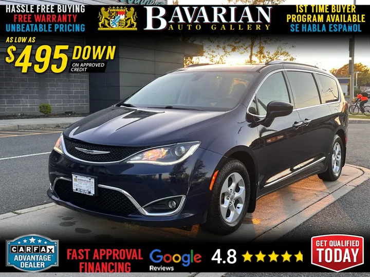 Blue, 2017 Chrysler Pacifica Image 1