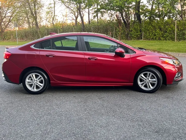 Burgundy, 2017 Chevrolet Cruze Image 6