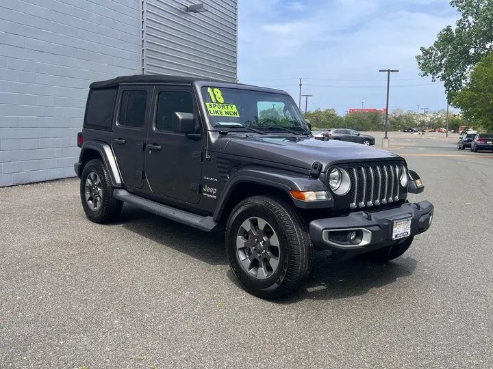 Gray, 2018 Jeep Wrangler Unlimited Image 7