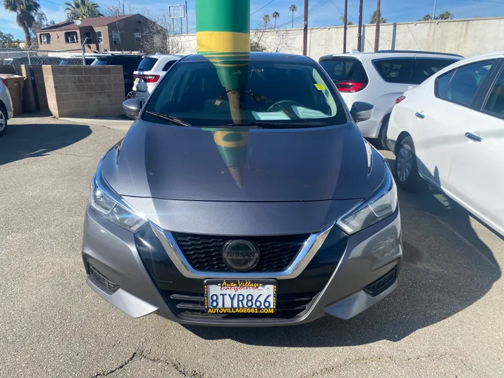 GRAY, 2021 NISSAN VERSA Image 2