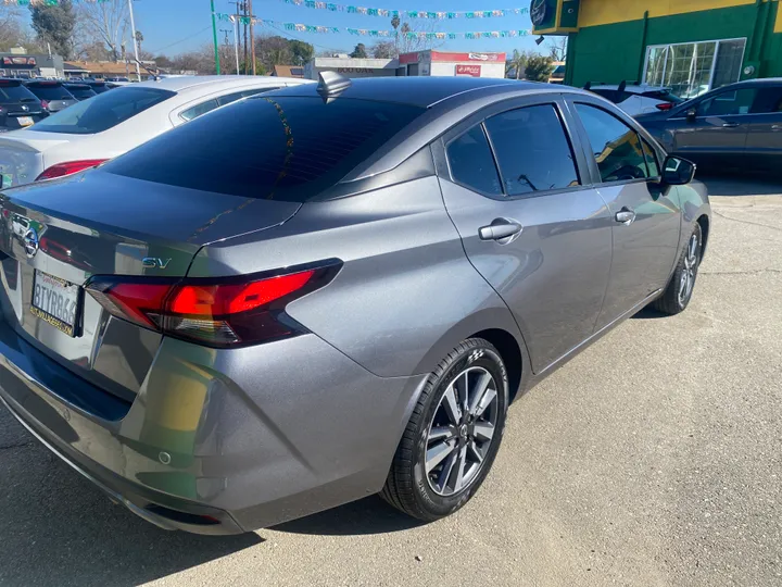 GRAY, 2021 NISSAN VERSA Image 7