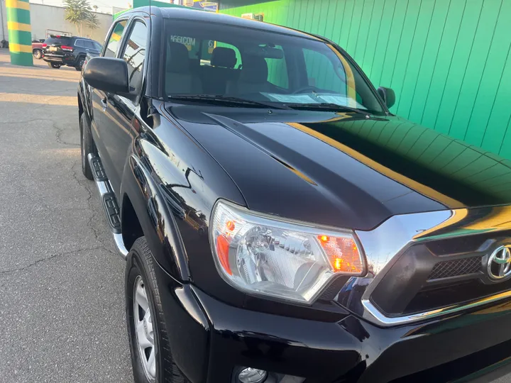 BLACK, 2015 TOYOTA TACOMA DOUBLE CAB Image 3