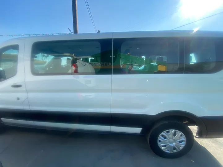 WHITE, 2019 FORD TRANSIT 350 WAGON Image 8