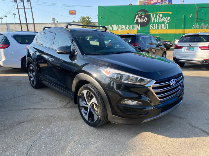 BLACK, 2016 HYUNDAI TUCSON Image 3