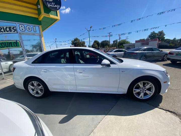 WHITE, 2018 AUDI A4 Image 4