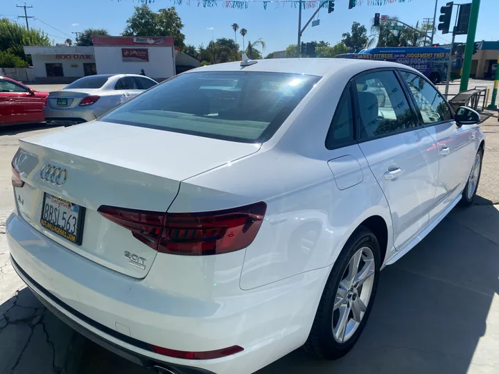 WHITE, 2018 AUDI A4 Image 5