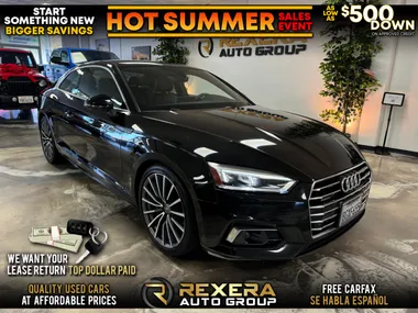 BLACK, 2018 AUDI A5 Image 