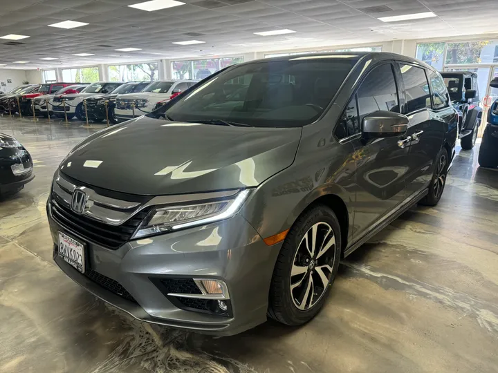 GRAY, 2018 HONDA ODYSSEY Image 5