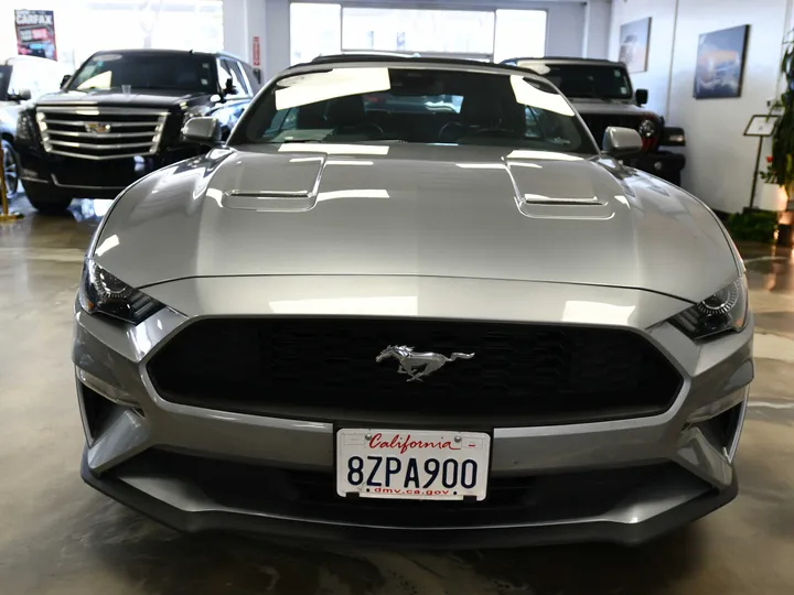 SILVER, 2022 FORD MUSTANG Image 3