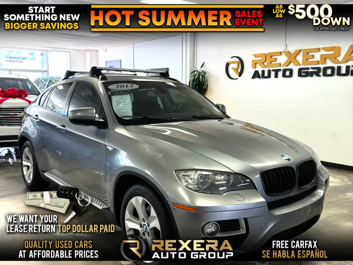 GRAY, 2013 BMW X6 Image 1