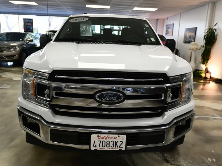 WHITE, 2018 FORD F150 SUPER CAB Image 2