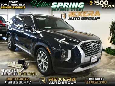 BLACK, 2020 HYUNDAI PALISADE Image 3