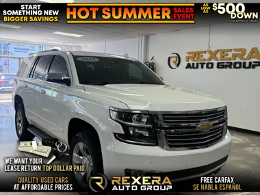 WHITE, 2017 CHEVROLET TAHOE Image 