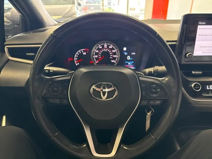 BLACK, 2022 TOYOTA COROLLA Image 20