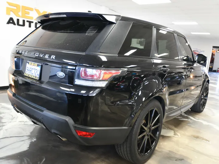 BLACK, 2016 LAND ROVER RANGE ROVER SPORT Image 12