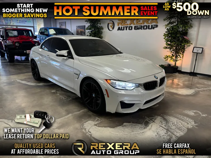 WHITE, 2015 BMW M4 Image 1