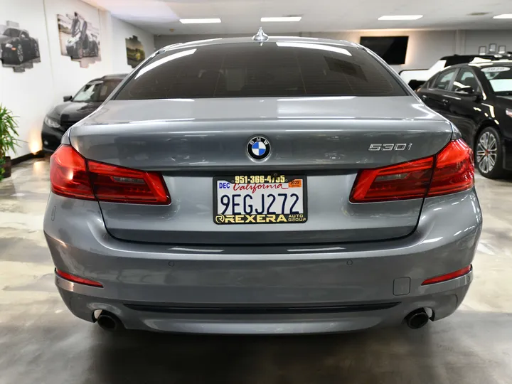 GREY, 2019 BMW 5 SERIES Image 9