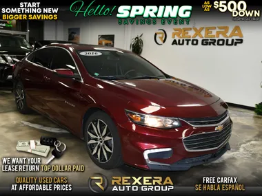 RED, 2016 CHEVROLET MALIBU Image 