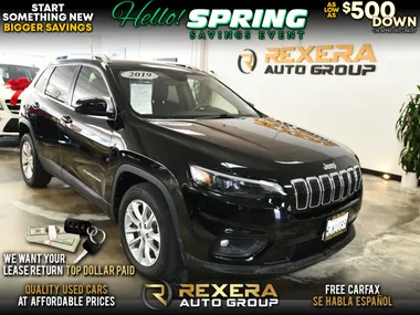 BLACK, 2019 JEEP CHEROKEE Image 13