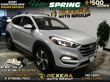 SILVER, 2017 HYUNDAI TUCSON Image 