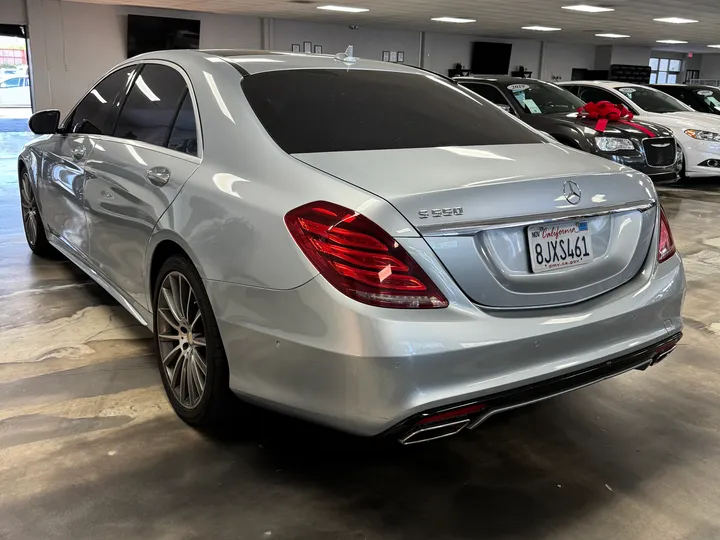 BLUE, 2015 MERCEDES-BENZ S-CLASS Image 4