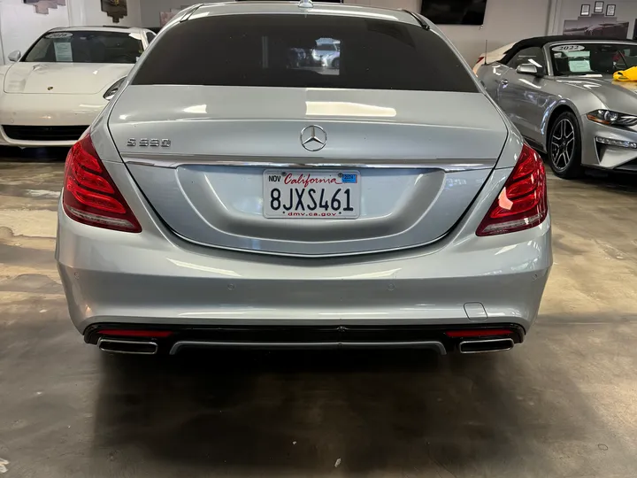 BLUE, 2015 MERCEDES-BENZ S-CLASS Image 5