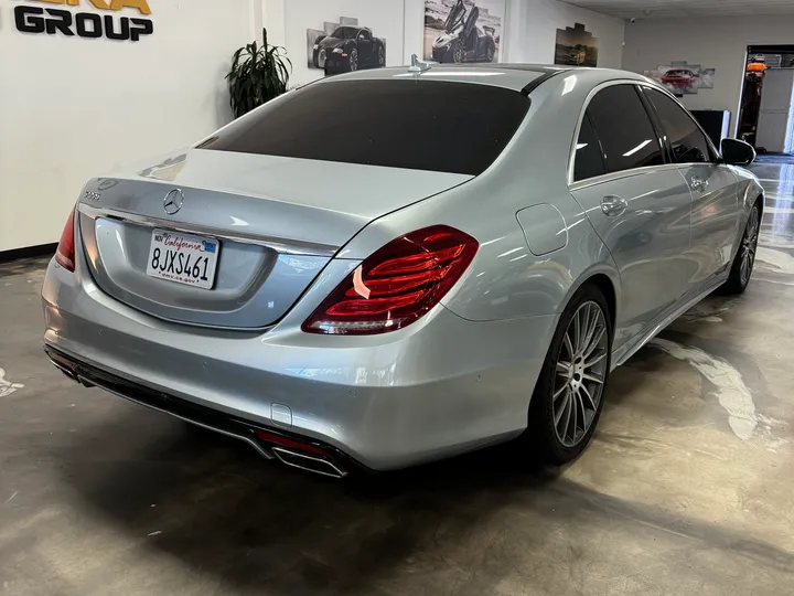 BLUE, 2015 MERCEDES-BENZ S-CLASS Image 6