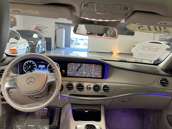 BLUE, 2015 MERCEDES-BENZ S-CLASS Image 34