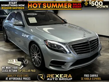 BLUE, 2015 MERCEDES-BENZ S-CLASS Image 