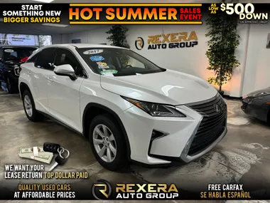 WHITE, 2017 LEXUS RX Image 