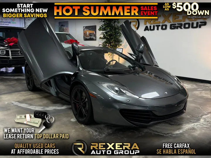 GRAY, 2012 MCLAREN MP4-12C Image 1