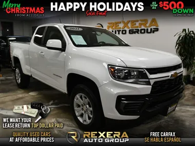 WHITE, 2021 CHEVROLET COLORADO EXTENDED CAB Image 2