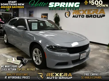 GREY, 2021 DODGE CHARGER Image 6