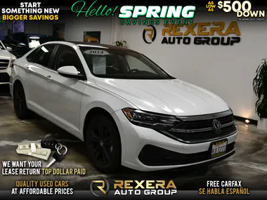 WHITE, 2024 VOLKSWAGEN JETTA Image 11