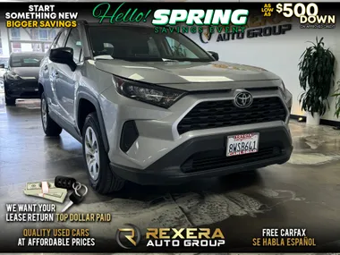 GRAY, 2021 TOYOTA RAV4 Image 