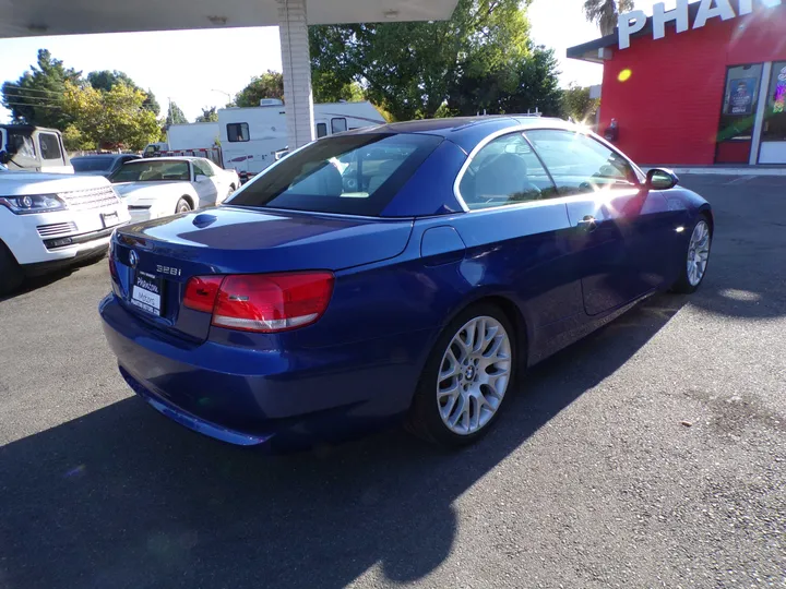 BLUE, 2007 BMW 3 SERIES Image 5