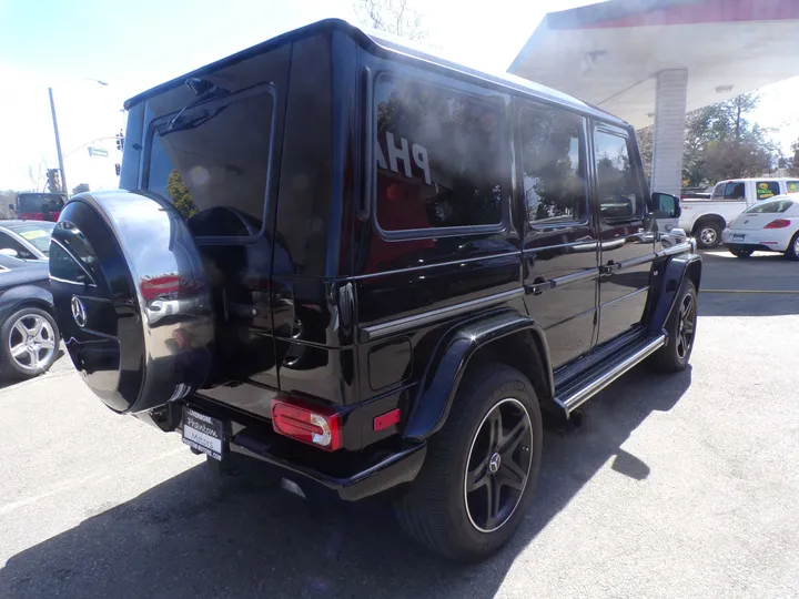 BLACK, 2016 MERCEDES-BENZ G-CLASS Image 5