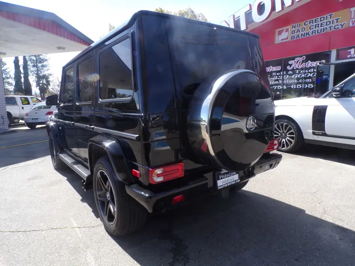 BLACK, 2016 MERCEDES-BENZ G-CLASS Image 7