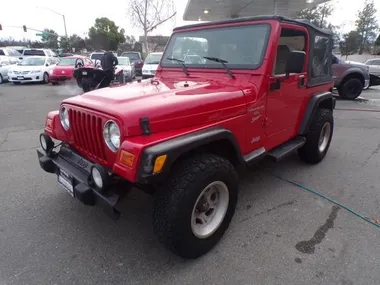 RED, 2001 JEEP WRANGLER Image 36