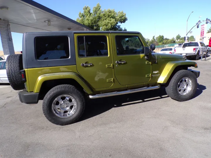 GREEN, 2007 JEEP WRANGLER Image 13